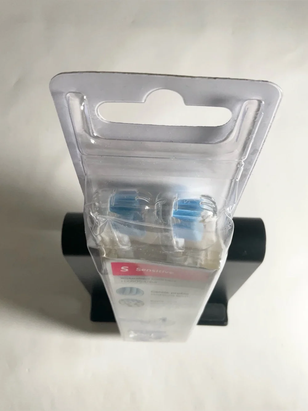 Philips Sonicare Toothbrush Heads for Sensitive Teeth, 3 Brush Heads, HX6053/64